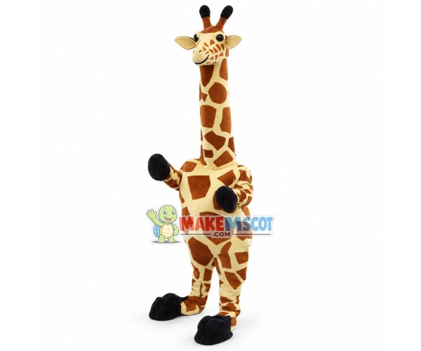Deluxe Tall Giraffe Lightweight Mascot Costume	
