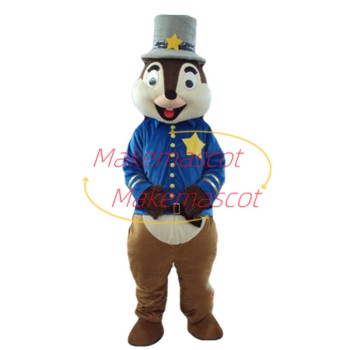 Lovely Safety Chipmunk Mascot Costume Lovely Safety Chipmunk Mascot Costume