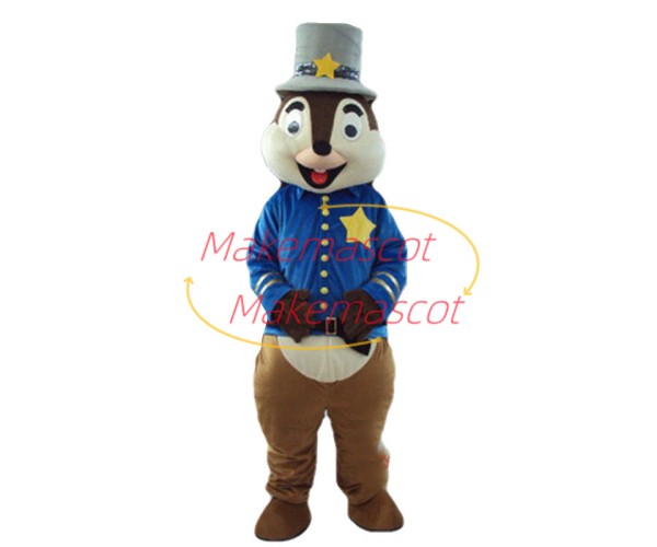 Lovely Safety Chipmunk Mascot Costume Lovely Safety Chipmunk Mascot Costume