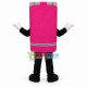 Deluxe Pink Flip Phone Mascot Costume Deluxe Pink Flip Phone Mascot Costume