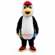 Penguin Wearing Flip-flops And Red Hat Mascot Costume Penguin Wearing Flip-flops And Red Hat Mascot Costume