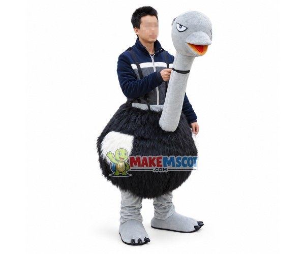 Carry Me Ride On Ostrich Costume Animal Funny Pants Novelty Carry Me Ride On Ostrich Costume Animal Funny Pants Novelty