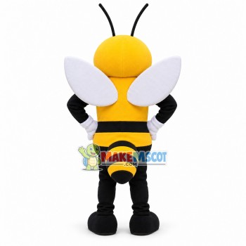 Friendly Honeybee Mascot Costume Friendly Honeybee Mascot Costume