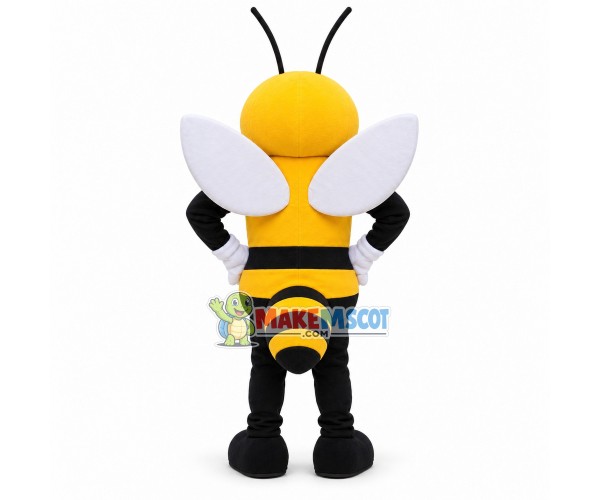Friendly Honeybee Mascot Costume Friendly Honeybee Mascot Costume