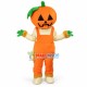 Halloween Pumpkin Man Mascot Adult Costume
