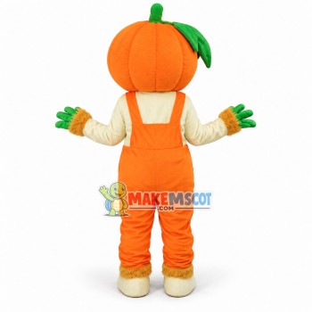 Halloween Pumpkin Man Mascot Adult Costume Halloween Pumpkin Man Mascot Adult Costume