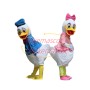 Classic Version Of Donald Duck & Daisy Duck Mascot Costume 