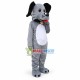 Lovely Grey Dog Mascot Costume Lovely Grey Dog Mascot Costume