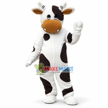 Dairy Cow Mascot Costume Dairy Cow Mascot Costume