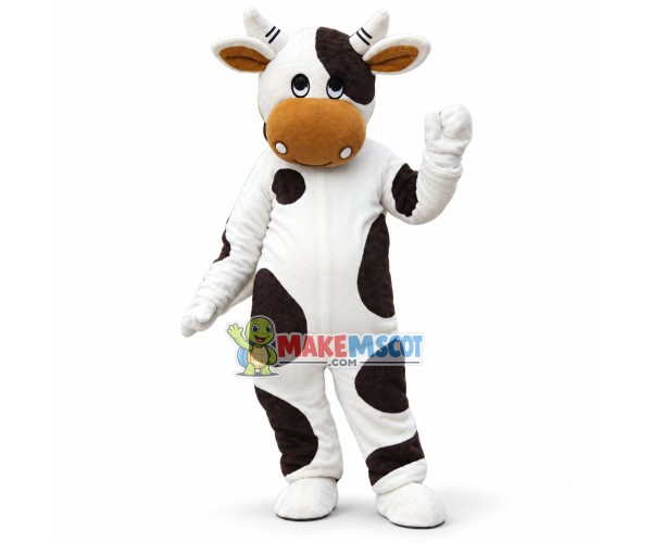 Dairy Cow Mascot Costume	