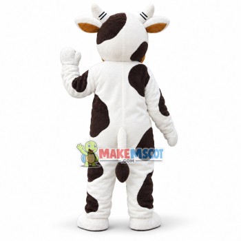Dairy Cow Mascot Costume Dairy Cow Mascot Costume