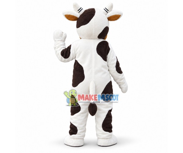 Dairy Cow Mascot Costume Dairy Cow Mascot Costume