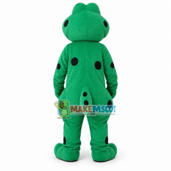 Hungry Green Toad Mascot Costume	