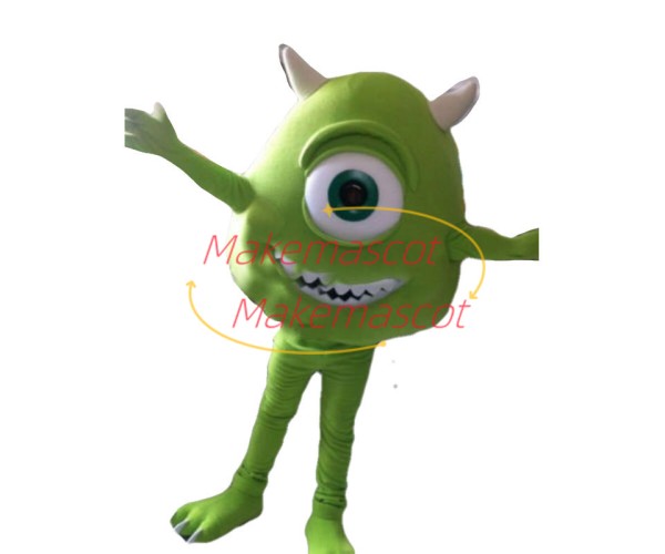 Brave Mike Wazowski From Monsters University Mascot Costume Brave Mike Wazowski From Monsters University Mascot Costume