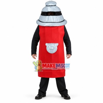 Deluxe Fire Hydrant Lightweight Mascot Costume Deluxe Fire Hydrant Lightweight Mascot Costume