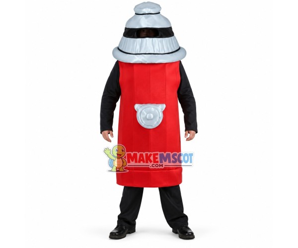 Deluxe Fire Hydrant Lightweight Mascot Costume Deluxe Fire Hydrant Lightweight Mascot Costume