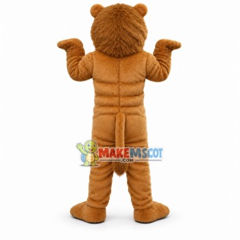 Simple Style Power Lion Mascot Costume Simple Style Power Lion Mascot Costume