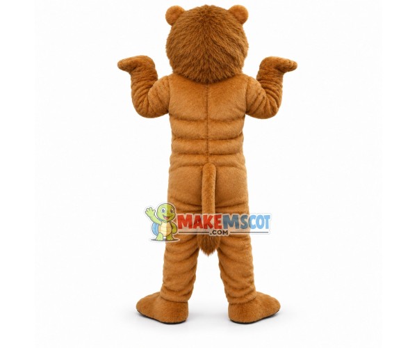 Simple Style Power Lion Mascot Costume Simple Style Power Lion Mascot Costume