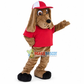 Hound Dog Mascot Costume Animal Fancy Dress Costume 