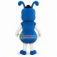 Cute Cartoon Blue Ant With Red Bow Tie Mascot Costume Cute Cartoon Blue Ant With Red Bow Tie Mascot Costume