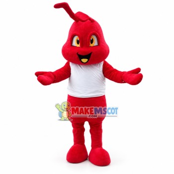 Huge Cartoon Red Ant Mascot Costume Huge Cartoon Red Ant Mascot Costume