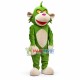 Cunning Sinister Green Monkey Mascot Cartoon Costume Cunning Sinister Green Monkey Mascot Cartoon Costume