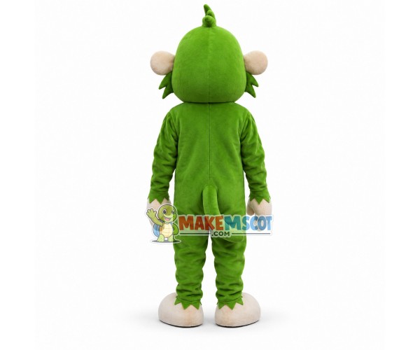 Cunning Sinister Green Monkey Mascot Cartoon Costume Cunning Sinister Green Monkey Mascot Cartoon Costume