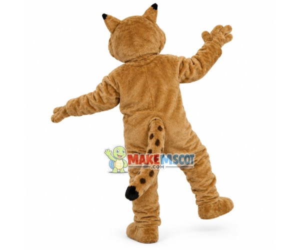 Cool Bobcat Mascot Costume Cool Bobcat Mascot Costume