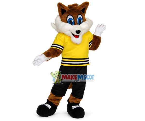 Sport Fox Mascot Costume