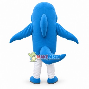 Lightweight Blue Dolphin Mascot Costume Lightweight Blue Dolphin Mascot Costume