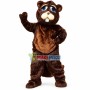 Long Fur Beaver Mascot Costume 