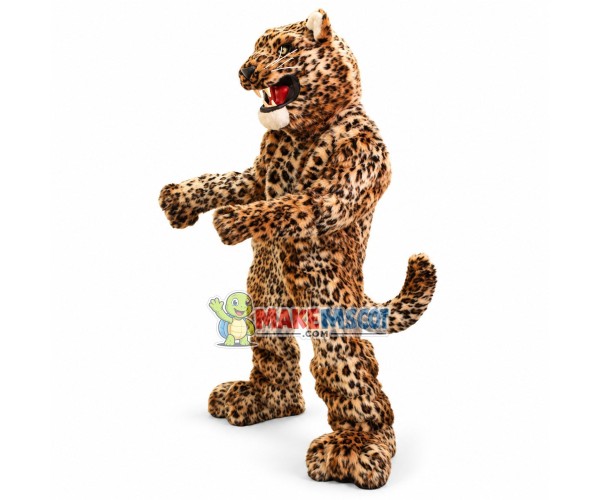 Fierce Jaguar Mascot Costume Adult Plush Fierce Jaguar Mascot Costume Adult Plush
