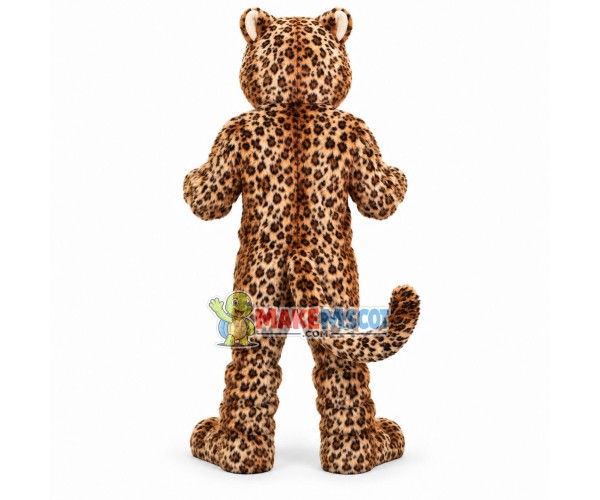 Fierce Jaguar Mascot Costume Adult Plush