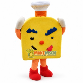 Lovely Cartoon Bread Lightweight Mascot Costume