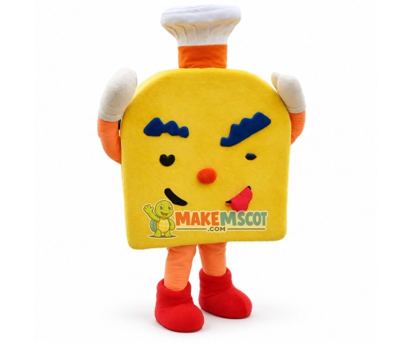 Lovely Cartoon Bread Lightweight Mascot Costume Lovely Cartoon Bread Lightweight Mascot Costume