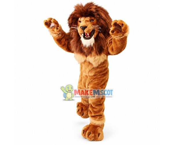 Fierce Lion Animal Mascot Costume Fierce Lion Animal Mascot Costume