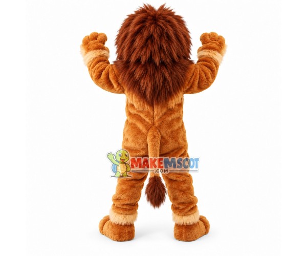 Fierce Lion Animal Mascot Costume Fierce Lion Animal Mascot Costume