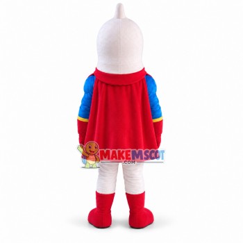 Super Condom Mascot Costume	