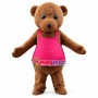 Lady Teddy Bear Outfit Mascot Costume 