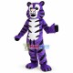 Purple Tiger Mascot Costume	