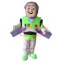 Enthusiastic Buzz Lightyear Toy Story Mascot Costume	