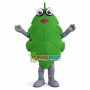 Deluxe Cartoon Green Leaf Mascot Costume	
