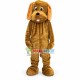 Lovely Golden Dog Mascot Costume Lovely Golden Dog Mascot Costume