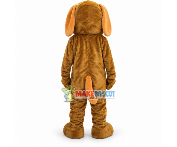Lovely Golden Dog Mascot Costume Lovely Golden Dog Mascot Costume