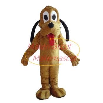 Mischievous Pluto the Dog Mascot Costume Mischievous Pluto the Dog Mascot Costume