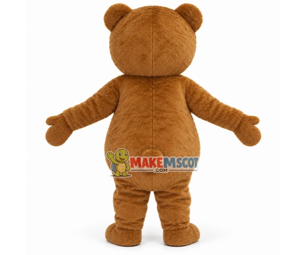 Lovable Ted the Bear Mascot Costume	