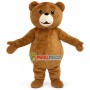 Lovable Ted the Bear Mascot Costume	