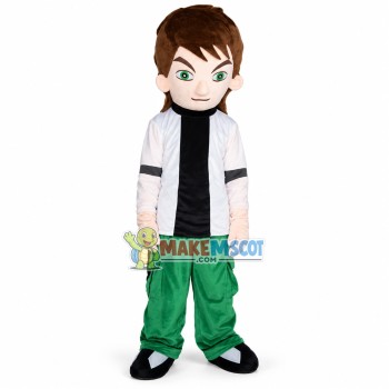 Naughty Ben Tennyson Mascot Costume 