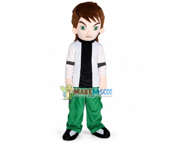 Naughty Ben Tennyson Mascot Costume Naughty Ben Tennyson Mascot Costume