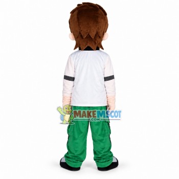 Naughty Ben Tennyson Mascot Costume 